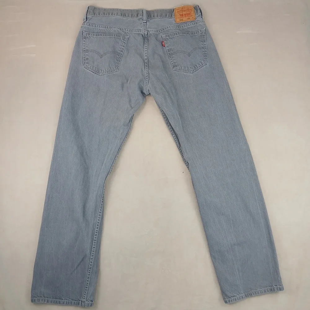 Levis 569 36x36 Mens Jeans Gray Loose Straight ***Actual 35x33 ***‎